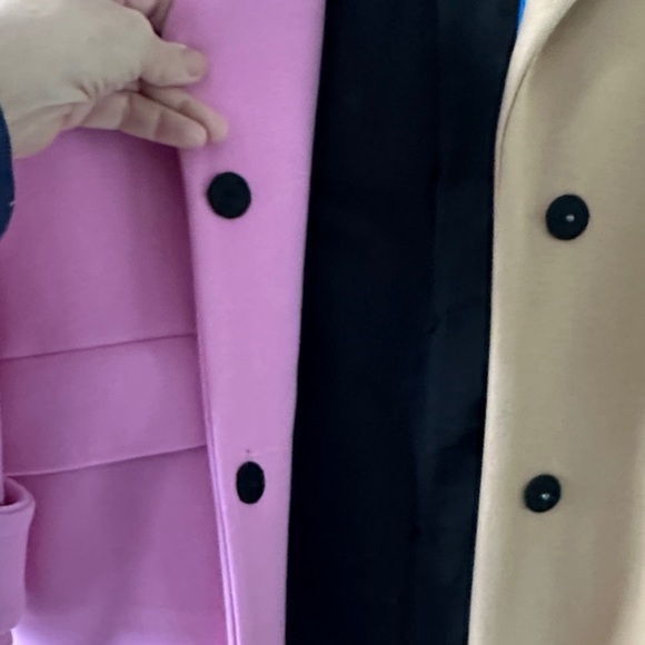MSGM exquisite Pink and Tan Coat - Picture 6 of 16